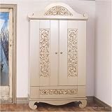 chelsea armoire antique silver