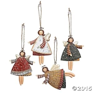 Amazon.com - Lot of 12 Dancing Tin Angels Ch