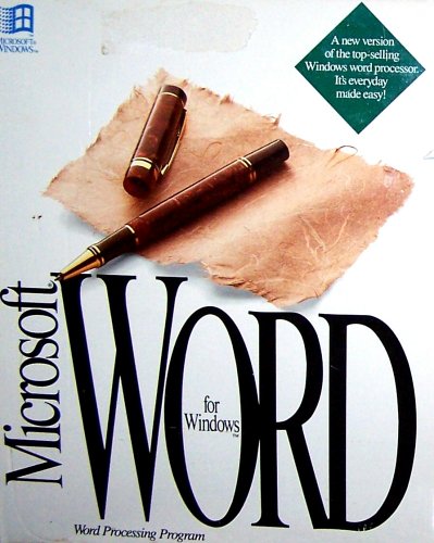 Best Price Word for Windows on 3.5 Diskettes