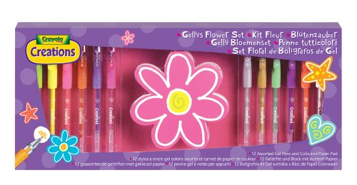 Childrens Toyshop  Toys : Crayola Creations Gellys Flower Set