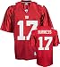 Plaxico Burress Red Reebok NFL Replica New York Giants Youth Jersey - Small (8)