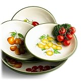 Pinzon 5-Piece Tomato Pasta Set, Service for 4