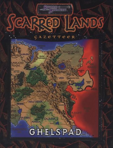 Cover image : Scarrd Lands Gazetteer: Ghelspad (d20 Generic System)