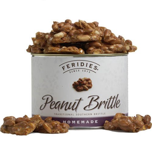 16oz Can Homemade Peanut Brittle