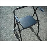 Deluxe Walker with Seat & Wheels