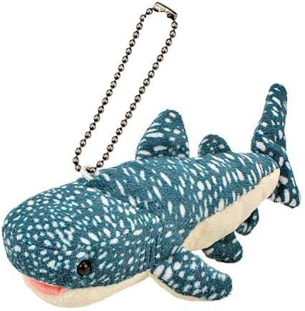 Real Stuffed Mascot Whale Shark Key Chains
