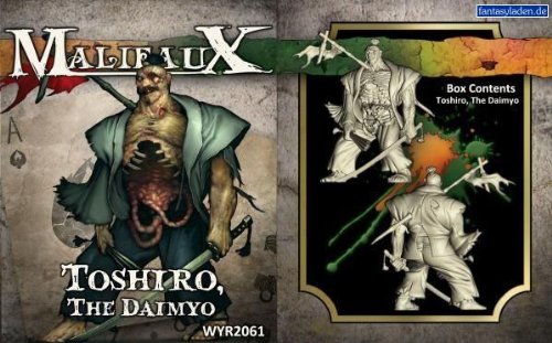 Malifaux: Resurrectionists/Ten Thunders - Toshiro, The Daimyo