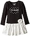 Calvin Klein Little Girls' Black Dress