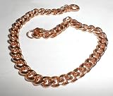 Solid Link 7' Copper Golf Sport Bracelet for Arthritis, Aches and Pains