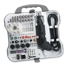 Chicago Power Tools 63558 220 piece Rotary Tool Set by Allied International