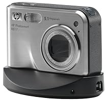 HP Photosmart R817 5MP Digital Camera with 5x Optical Zoom & R-series Dock Bundle