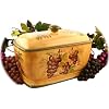 Sonoma Collection Deluxe Hand-Painted Bread Box Container Jar