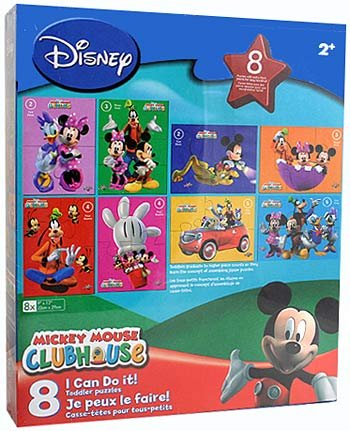 Mickey Mouse 'I Can Do It!' Toddler Puzzles