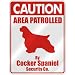 cocker_spaniel11cocker spaniel - CAUTION AREA PATROLLED BY COCKER SPANIEL SECURITY CO