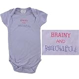 Baby-Says Bodysuit, Brainy and Beautiful!