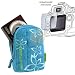 Golla Digi Digital Camera Bags, Tahiti Turquoise [G284] + Screen Protector for Casio ...