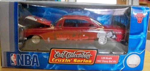 2005 Chicago Bulls Chevy Bel Air 1962 1:24 Scale Diecast Car