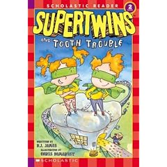 Scholastic Reader: Supertwins #2: The Supertwins and Tooth Trouble: Level 2