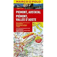 MARCO POLO Karte Piemont, Aostatal 1:200.000: Mit landschaftlich sch�nen Strecken und Sehensw�rdigkeiten. �bersichtskarte zum Ausklappen. Entfernungstabelle, Ortsregister, 3 Citypl�ne