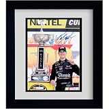  : Mounted Memories Kurt Busch Autographed Framed Photo