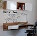 Customize your wall decal--Funny cat vinyl sticker--sold by aluckyhorseshoe