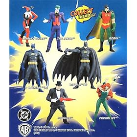  Batman Mini Figure Comics Selection Trading Figure (Set of 7)