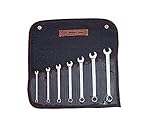 Wright Tool 905 Full Polish 12 Point Combination Wrench Set 1/4 - 5/8 (7-Piece) by Wright Tool