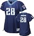Chris Johnson Navy Reebok Field Flirt Tennessee Titans Women's Jersey - Medium