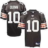 Cleveland Brown Jerseys : Reebok NFL Equipment Cleveland Brown #10 Brady Quinn Brown Youth Replica Football Jersey