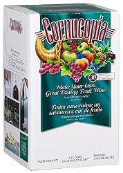 Cornucopia Fruit Wine Making Kit, Blueberry Shiraz, 17.5-Pound Box