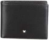 Montblanc MEISTERST&Uuml;CK BRIEFTASCHE, 6 CC No. 103384 103384 Unisex - Erwachsene Portemonnaies, na schwarz (na)