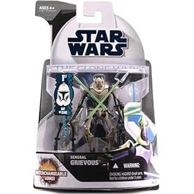 Star Wars The Clone Wars General Grievous Action Figure