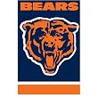 Chicago Bears NFL Applique Banner Flag (44"x28")