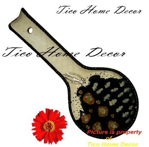 VINTAGE KITCHEN SPOON REST BLACK EXPOTICA