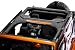 Rugged Ridge 13613.01 Black Polyester Roll Bar Cover for... Rugged Ridge 13613.01 Black Polyester Roll Bar Cover for...