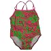 Plaid Fish tropical print suit
