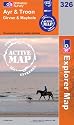 Ayr and Troon (OS Explorer Map Active)