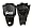Cobra Tourna Chop MMA Gloves Vinyl Black, Small
