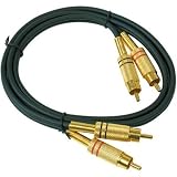 RCA - Thomson RCA Deluxe Stereo Audio Cable - 2 x RCA - 2 x RCA - 6ft