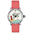 Michele Women's Seaside Diamond Watch #MWW05A01A4911/PINK