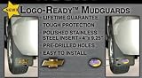 Husky Liners 54461 Black Logo Ready Mud Guard