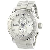 Invicta Mens 0880 Pro Diver Chronograph Silver