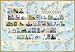 Books : United States Lighthouses Map - Laminated Poster