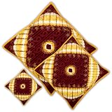 5 Pcs Home Decor Embroidered Jaipuri Design Cotton Cushion Cover, A Special Gift Idea (Free Shipping) cush0031