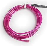 光る ELワイヤー 単品 直径2.3mm 1m パープル [ ELチューブ 照明 エレクトロルミネッセンス 衣装 EDM ネオンワイヤー]