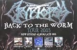 CRYPTOPSY - Back To The Worm - Poster