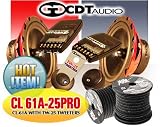Cl-61a-25 Pro - CDT Audio Classic 6.5 2-way Component Speakers
