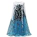 Mini Kittty Girls Snow Queen Elsa Party Dress Costume Princess Cosplay Dress Up