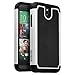 HTC Desire 610 Case, AERO ARMOR Protective Case for HTC Desire 610 WHITE
