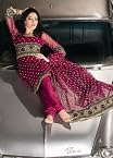 Designer Chiffon with Work Unstitched Salwar Kameez - 15003A